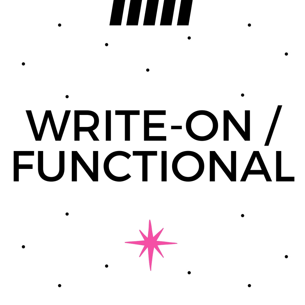Functional / Write On