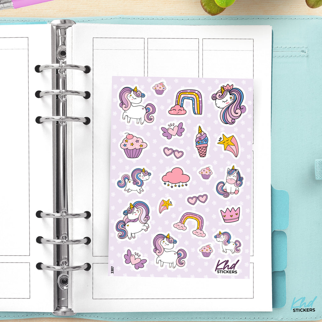 Unicorn Planner Stickers