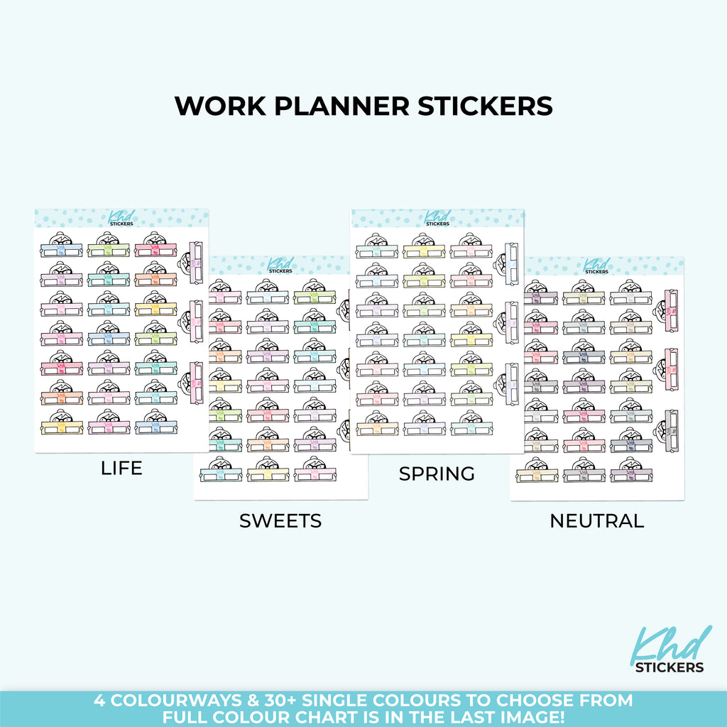 Leona - Work Stickers Vinyl