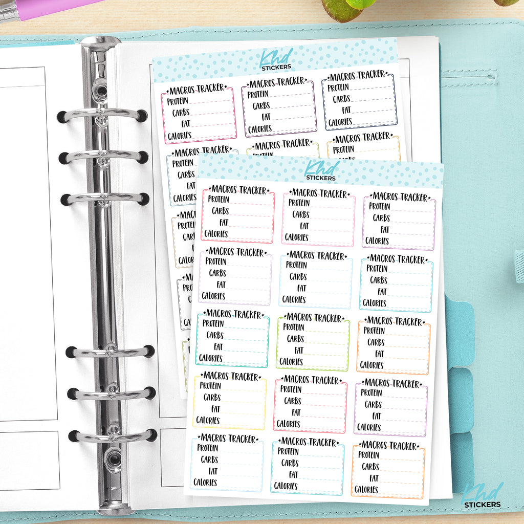 Macro Trackers for Protein Vinyl - Removable