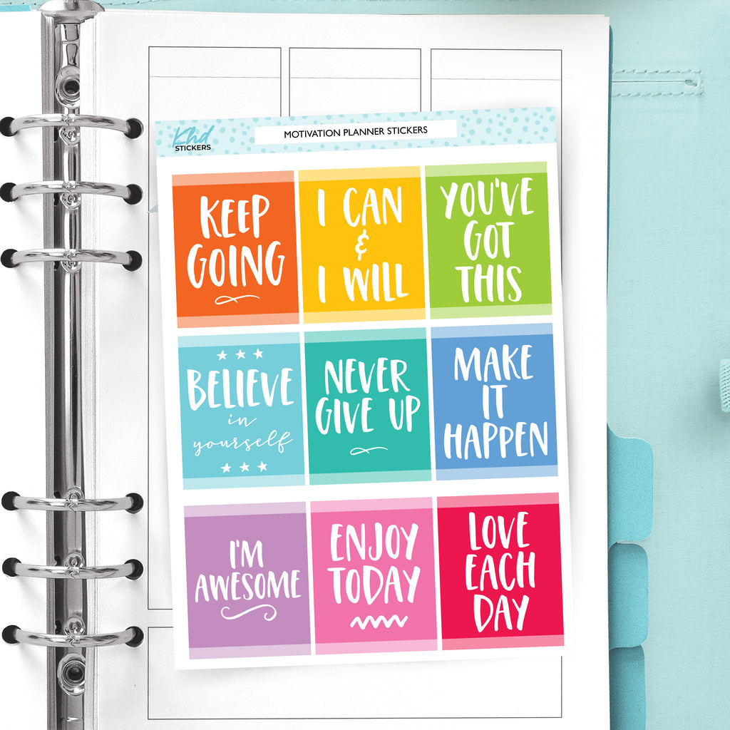 Motivation Stickers