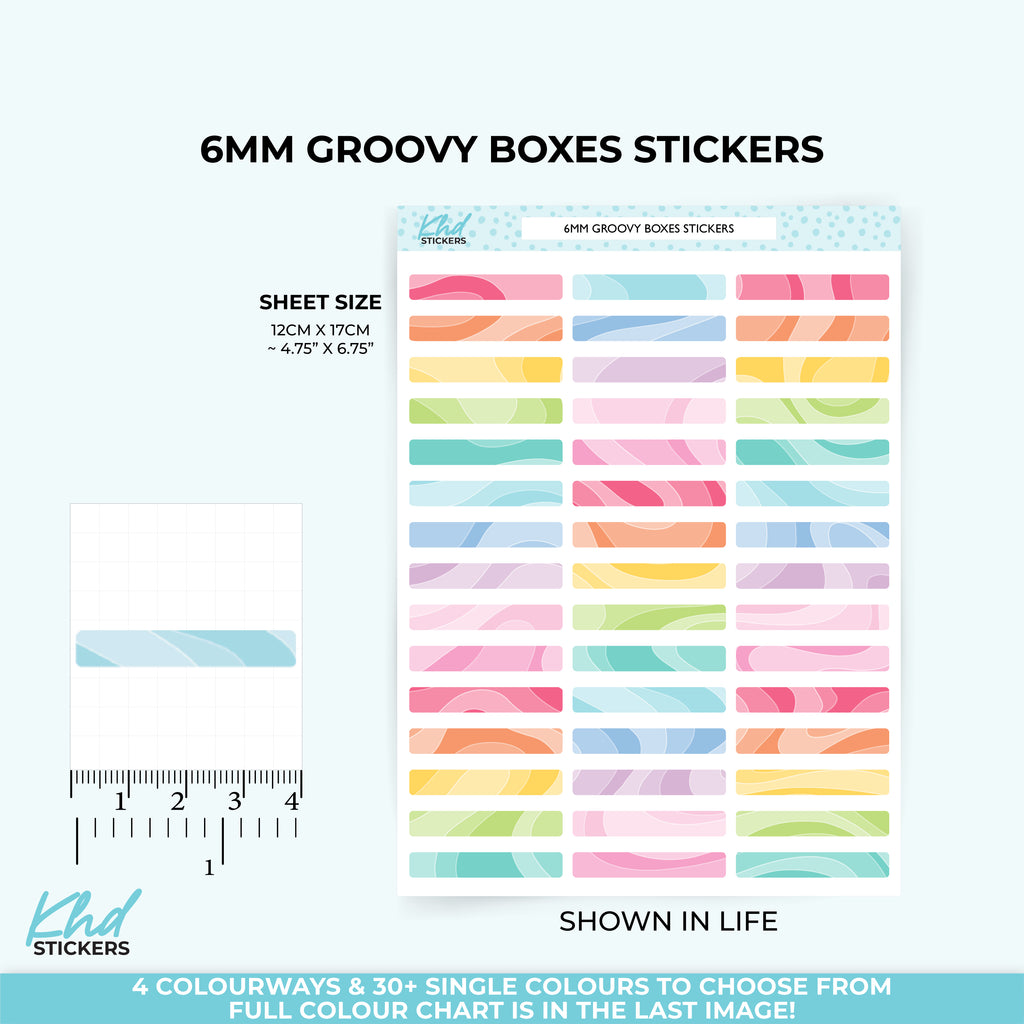 Blank Swirl Headers Vinyl - Removable