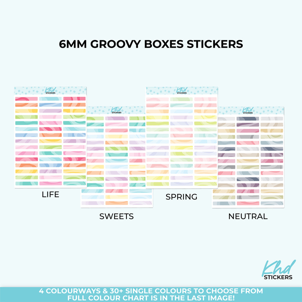 Blank Swirl Headers Vinyl - Removable