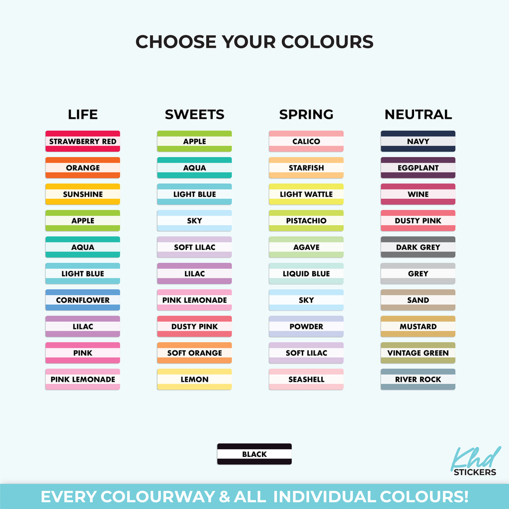 Chill Out Planner Stickers Small
