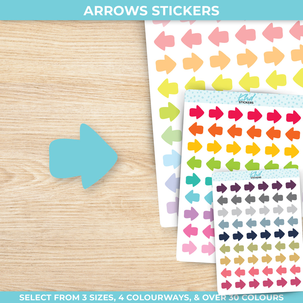 Arrows Stickers Small