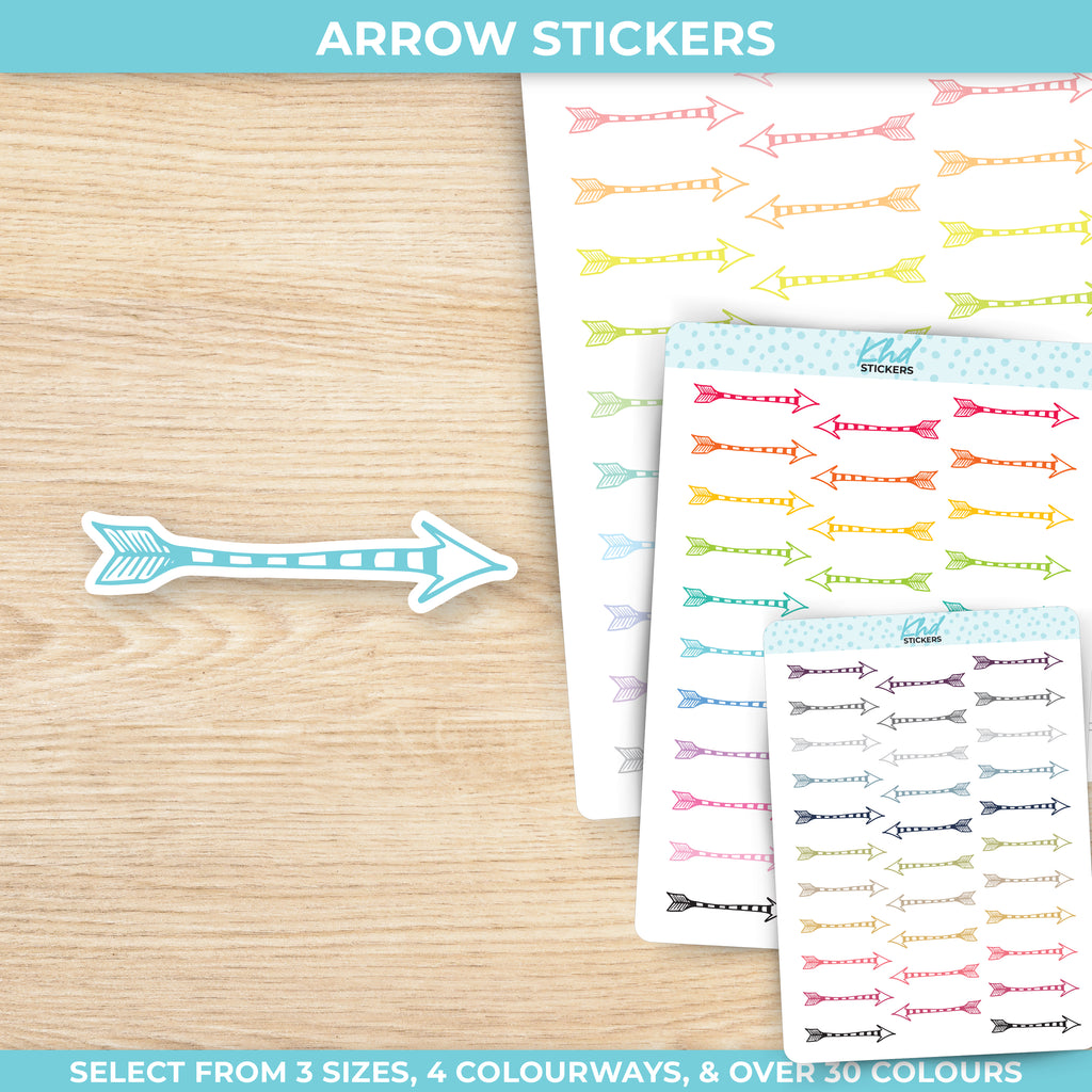 Arrow Stickers Small