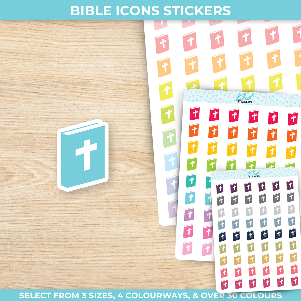 Bible Icon Stickers Small