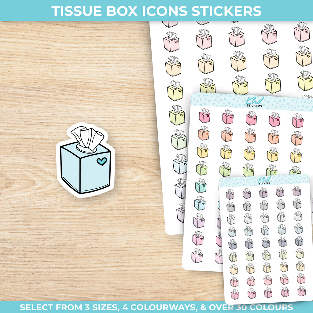 Tissues Icon Stickers Small