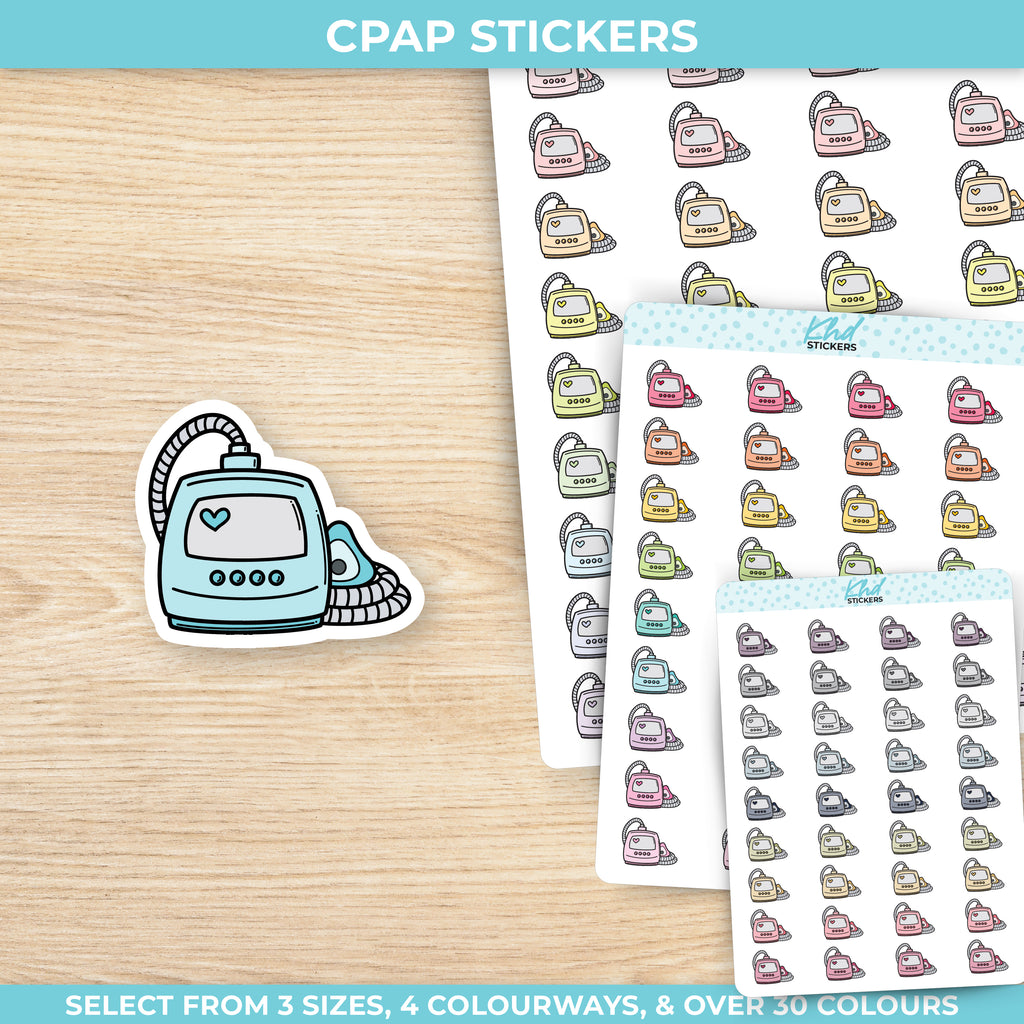 CPAP Stickers Small