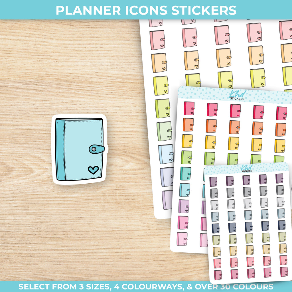 Planner Icon Stickers Small