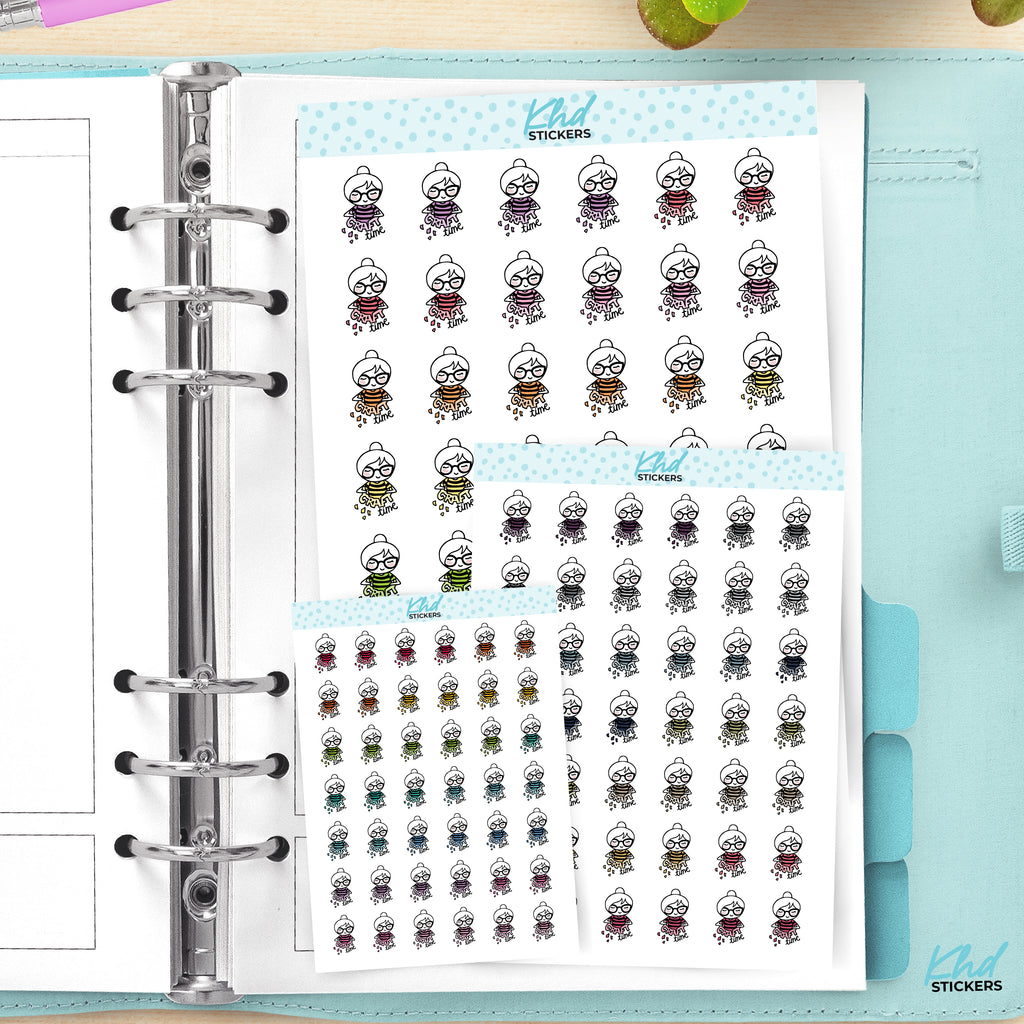 Planner Girl Craft Stickers Small