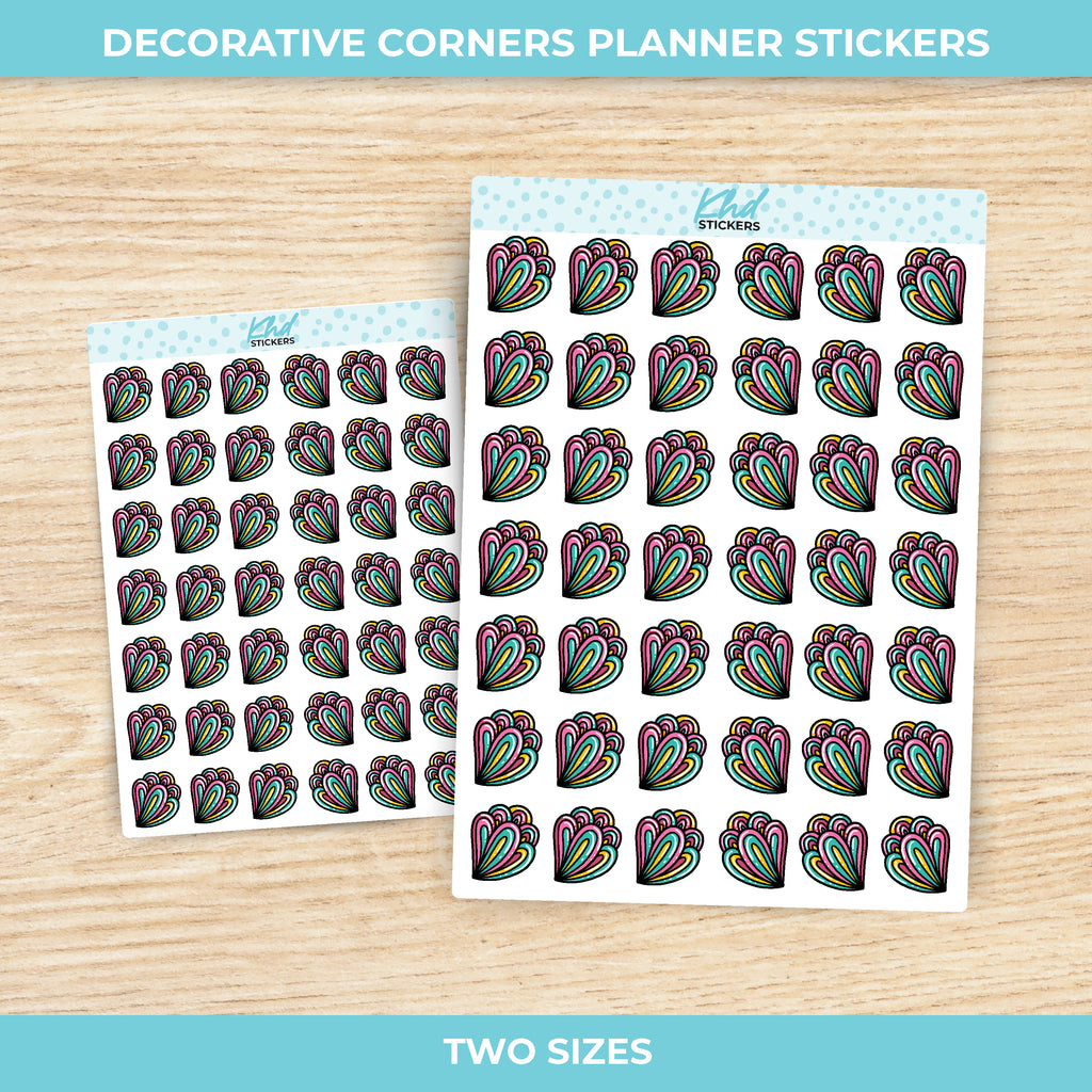 Decorative Corner  Stickers Small