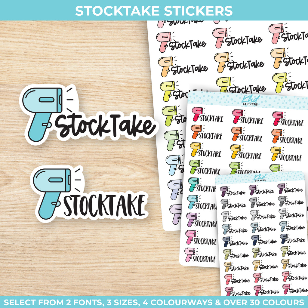 Stocktake Stickers Small