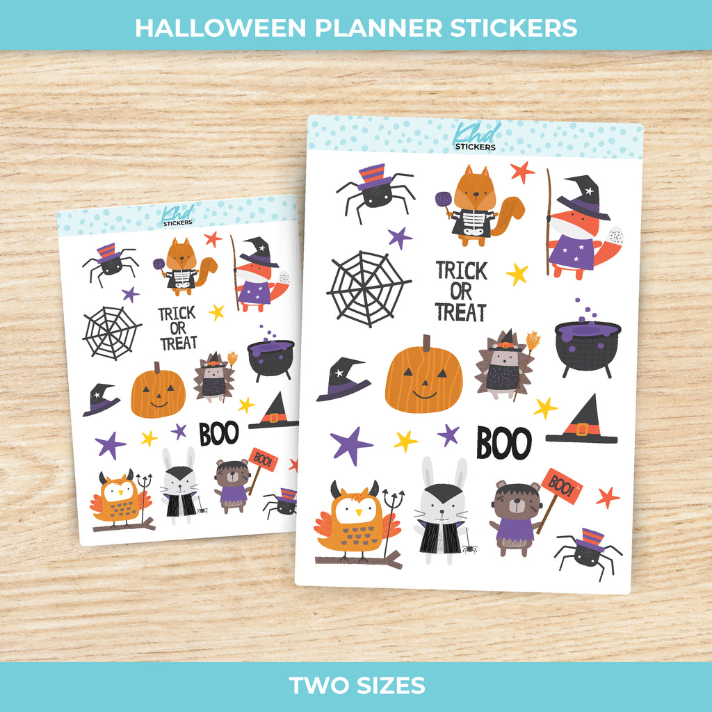 Halloween Stickers Small