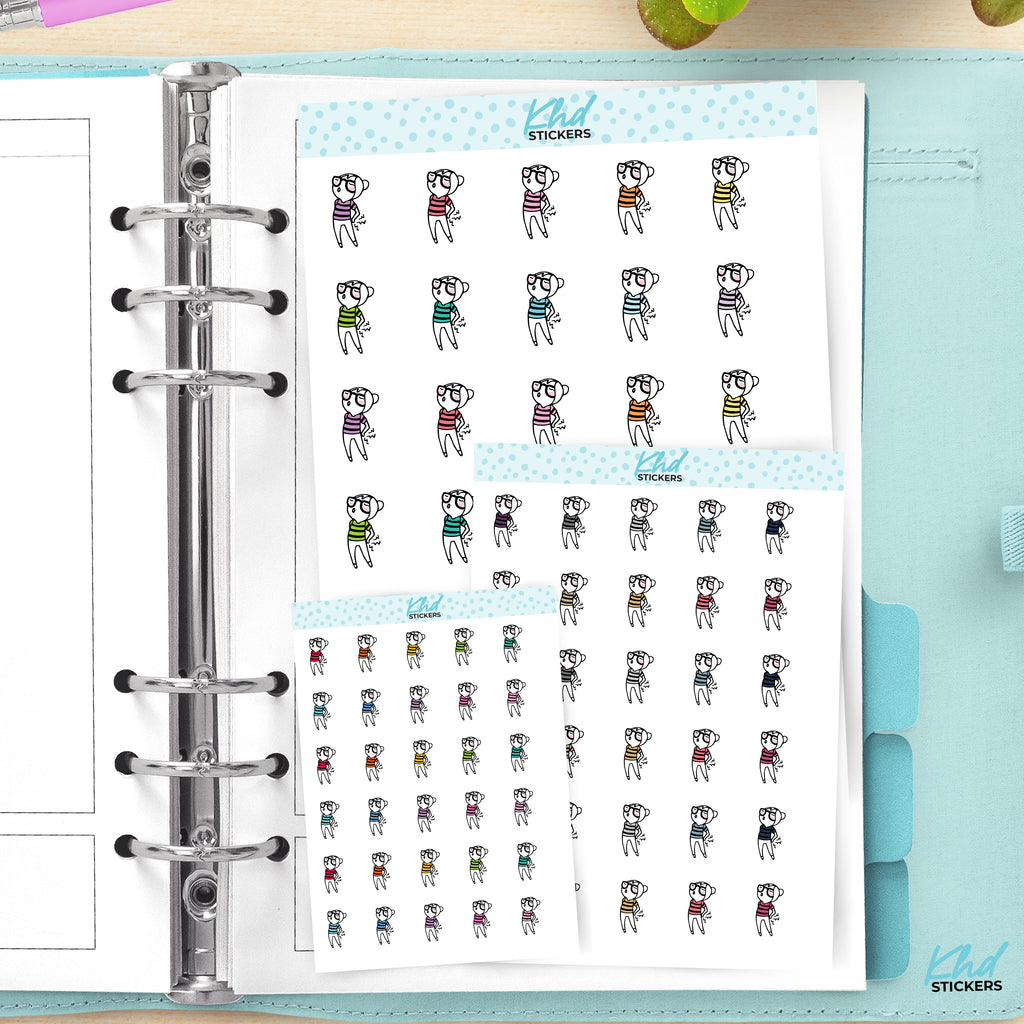 Planner Girl Leona Back Ache Small