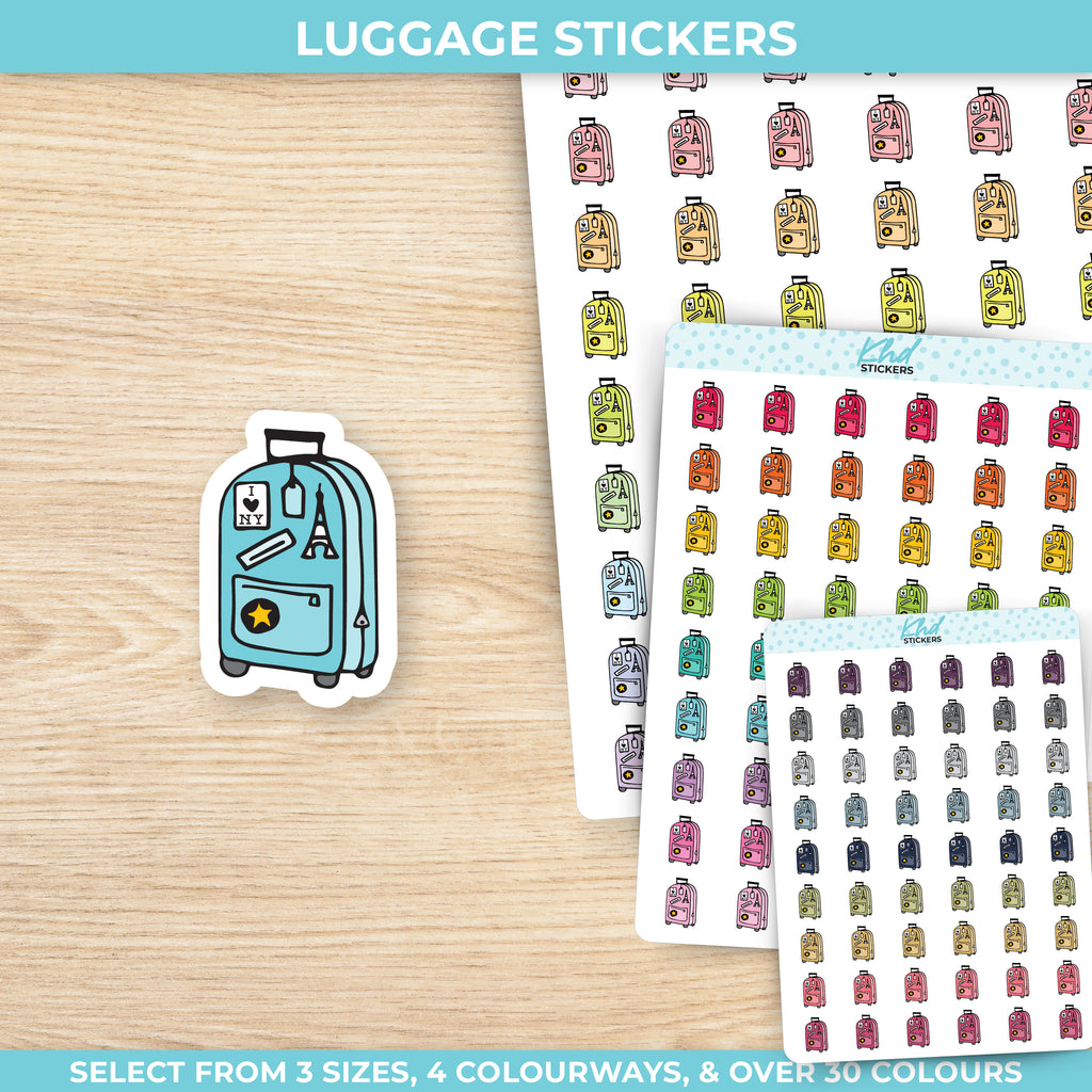 Luggage Stickers Small