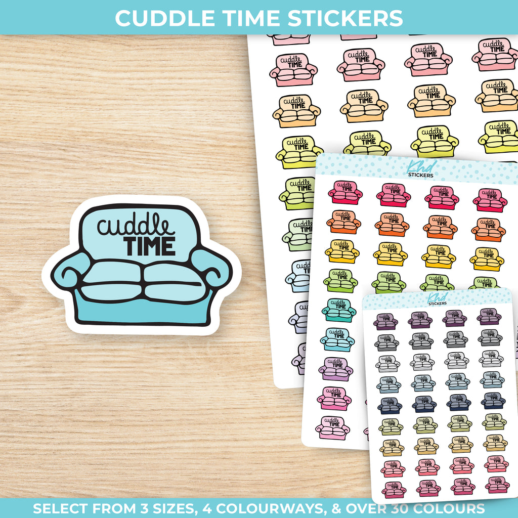 Cuddle Time Stickers Small