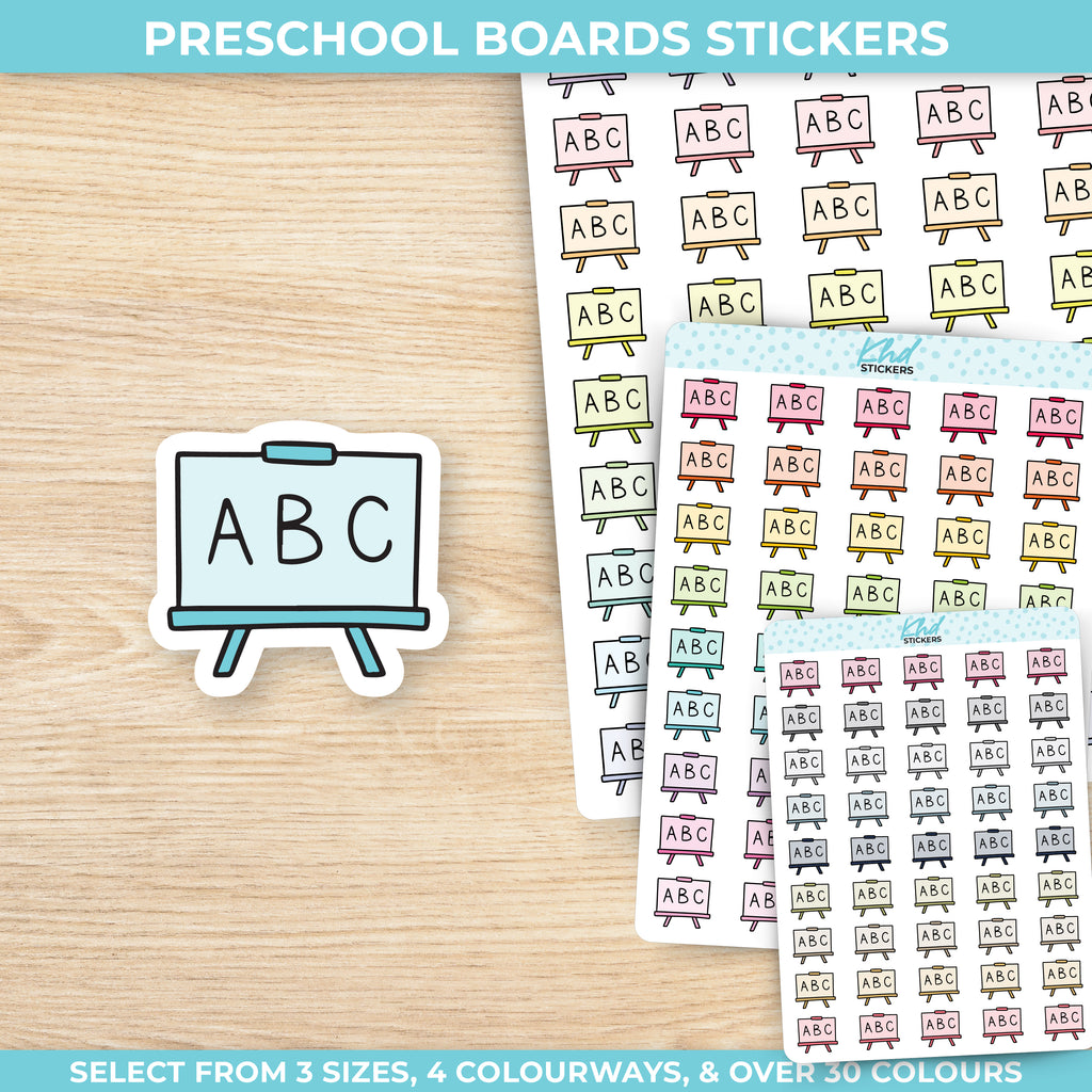 Preschool / Kindy icon Planner Stickers Small