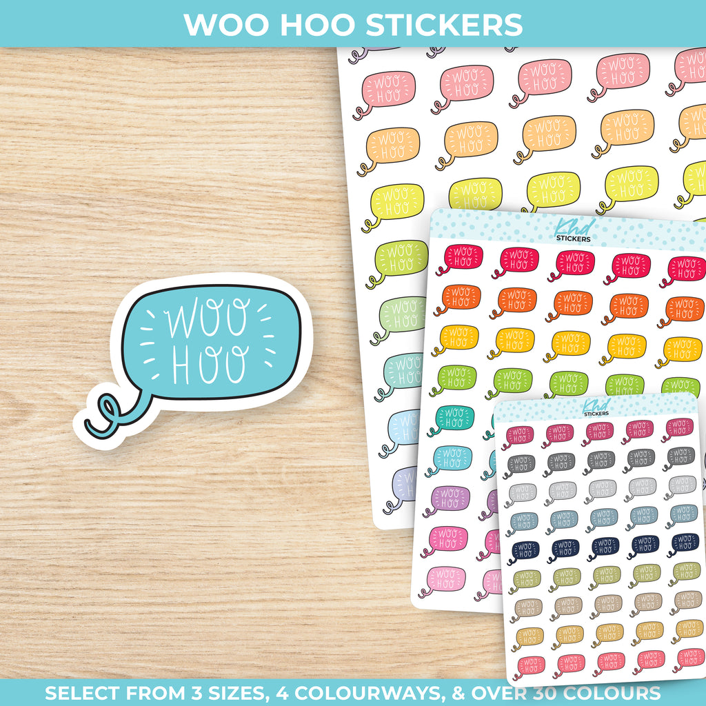 Woo Hoo Planner Stickers Small