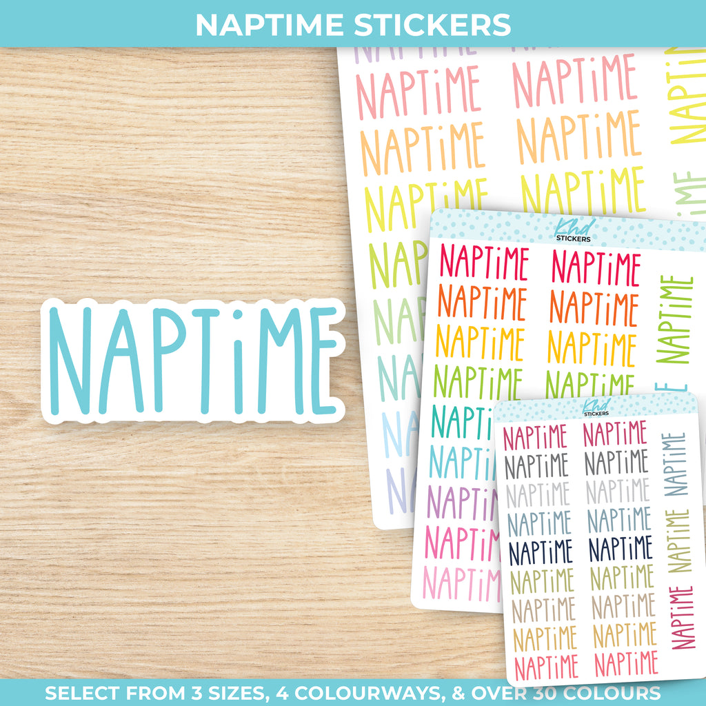 Naptime Planner Stickers Small