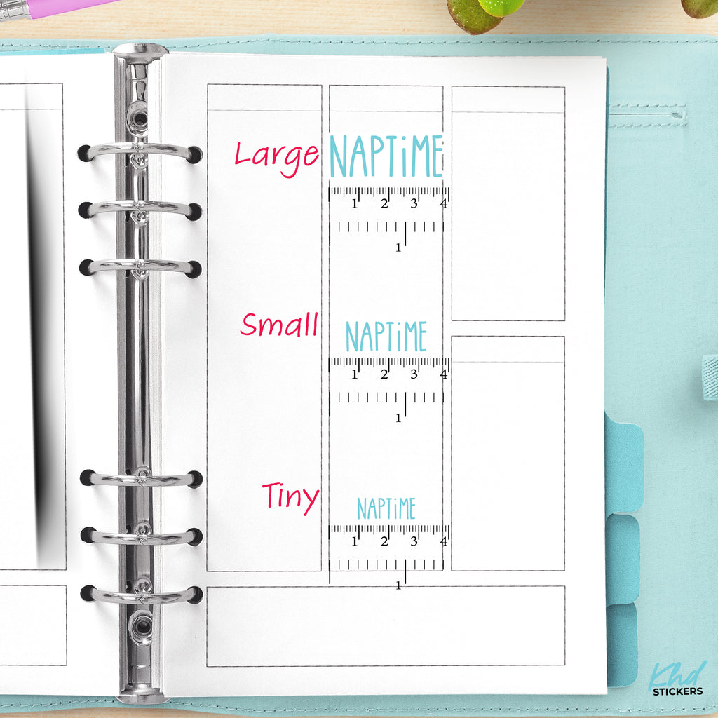 Naptime Planner Stickers Small