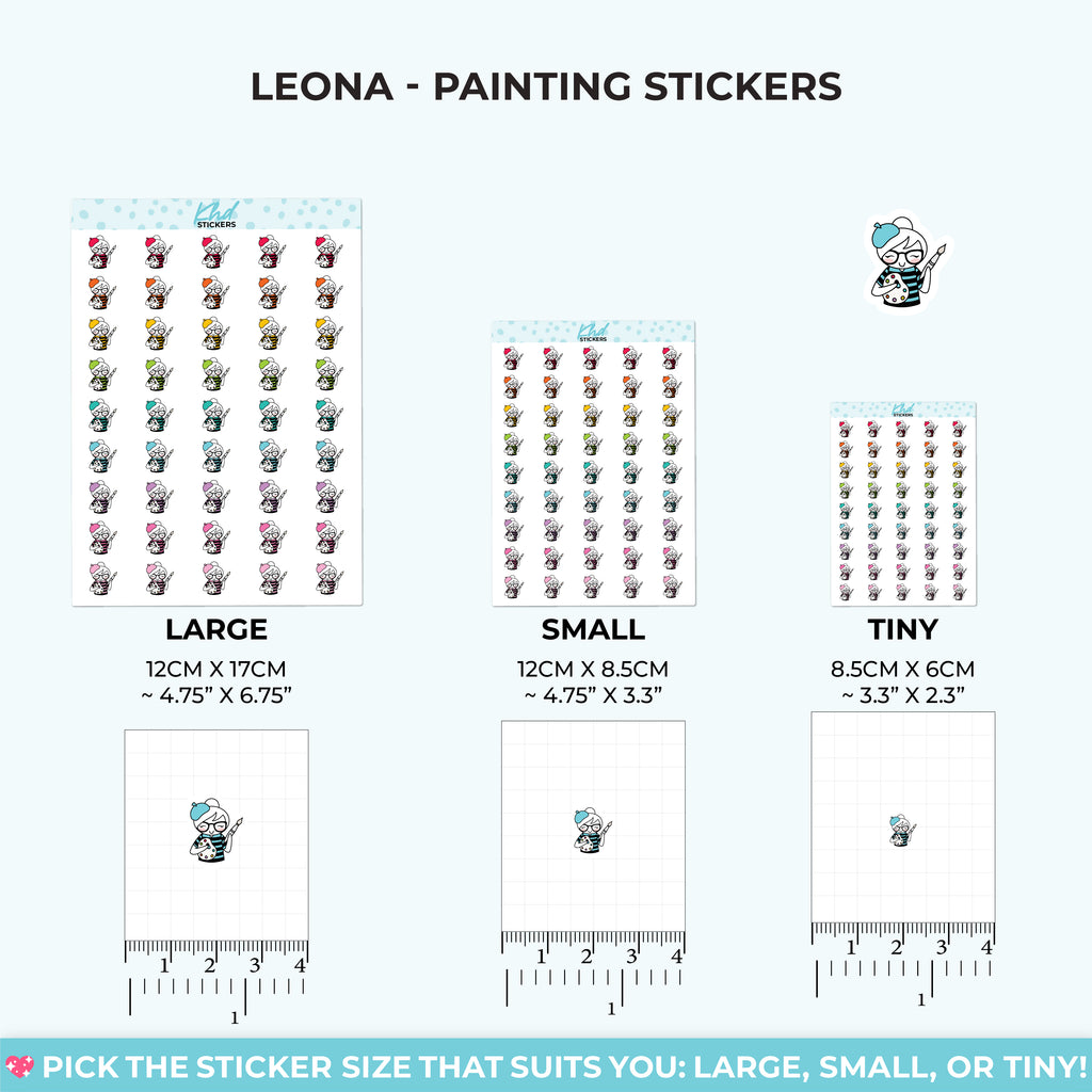 Planner Girl Leona Painting Time Small
