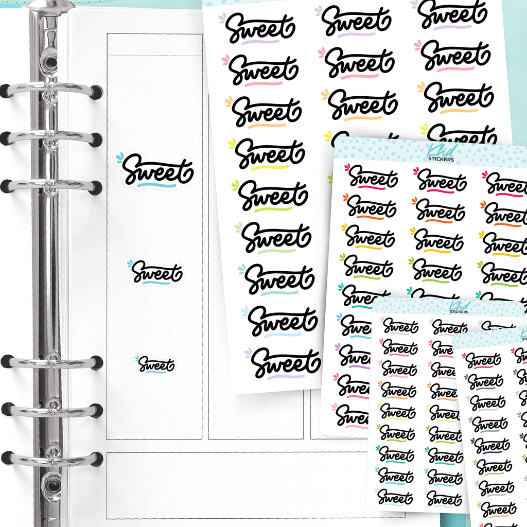 Sweet Planner Stickers Small