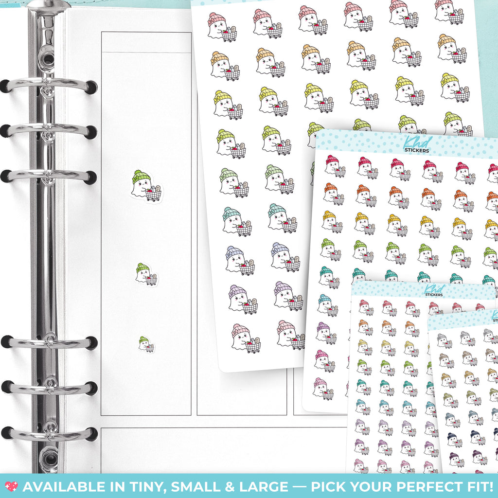 Georgina Ghost Shopping Stickers