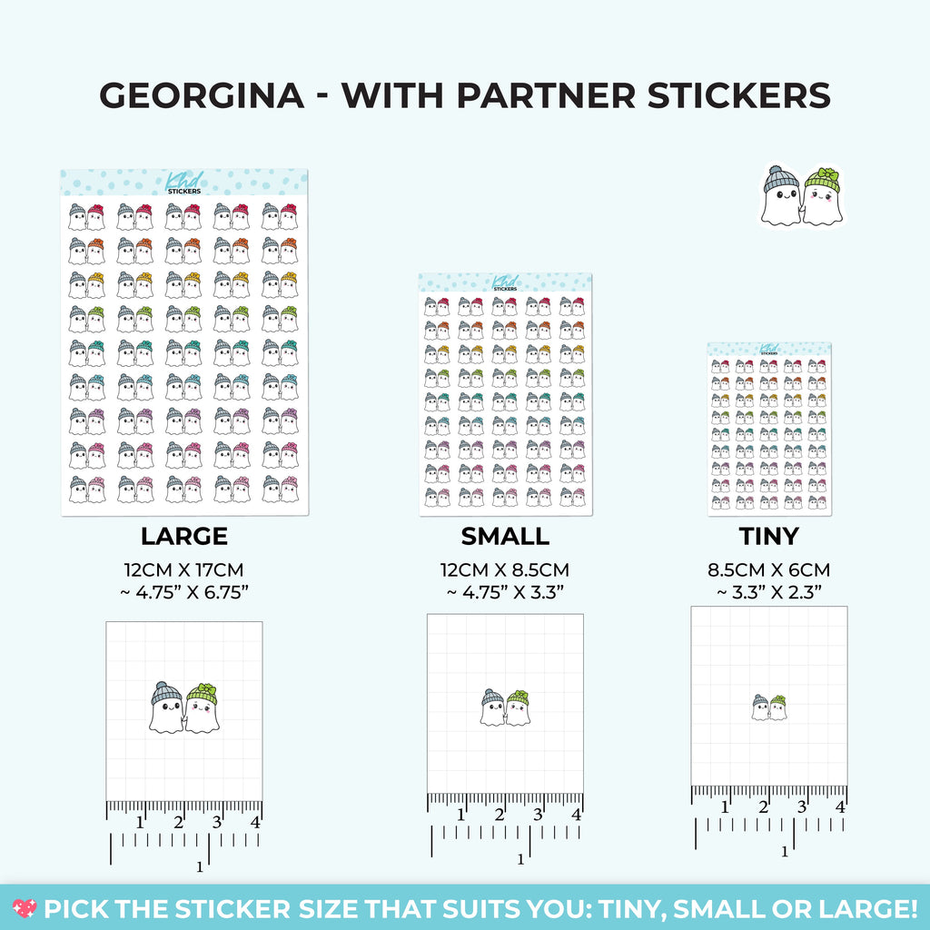Georgina Ghost with Partner Stickers