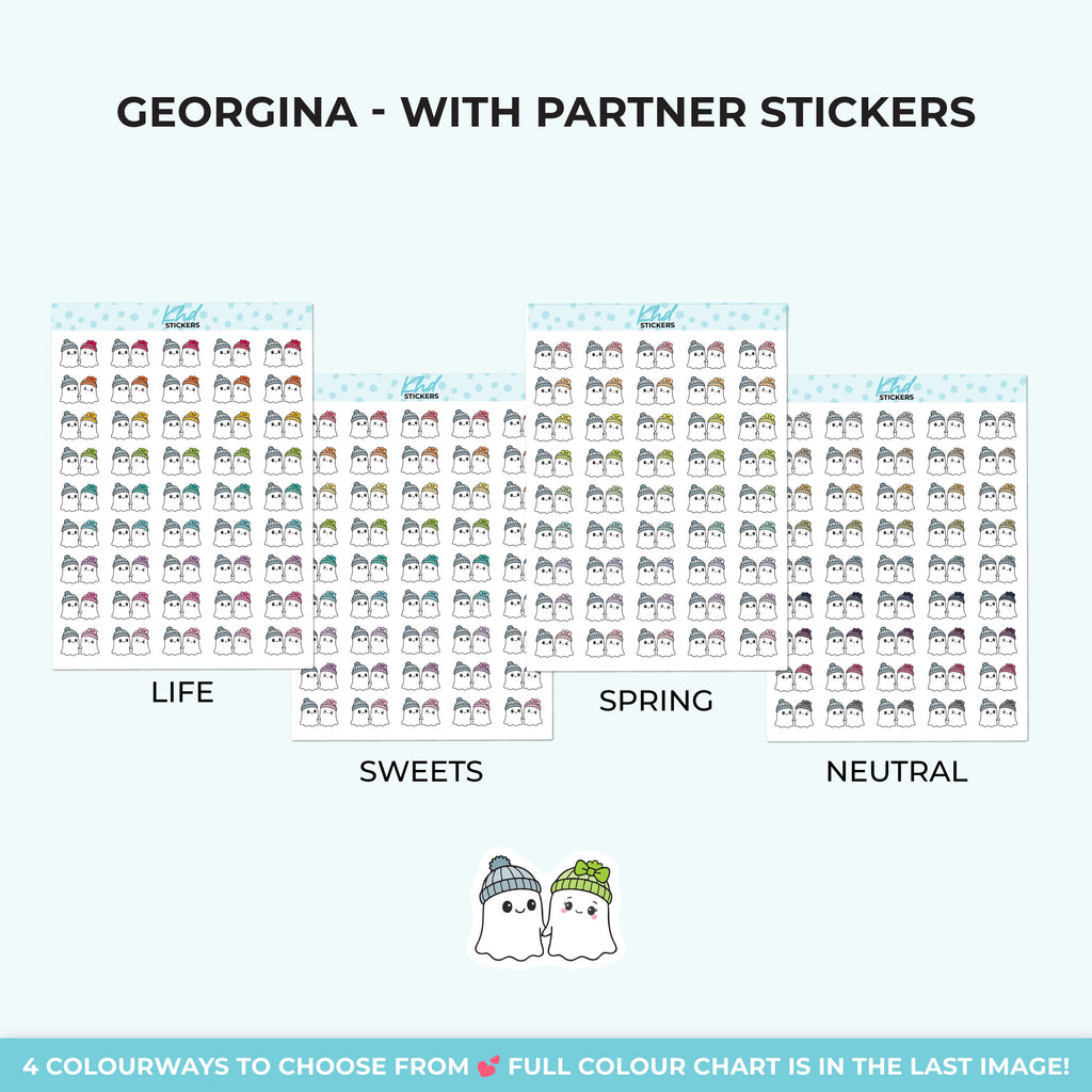 Georgina Ghost with Partner Stickers