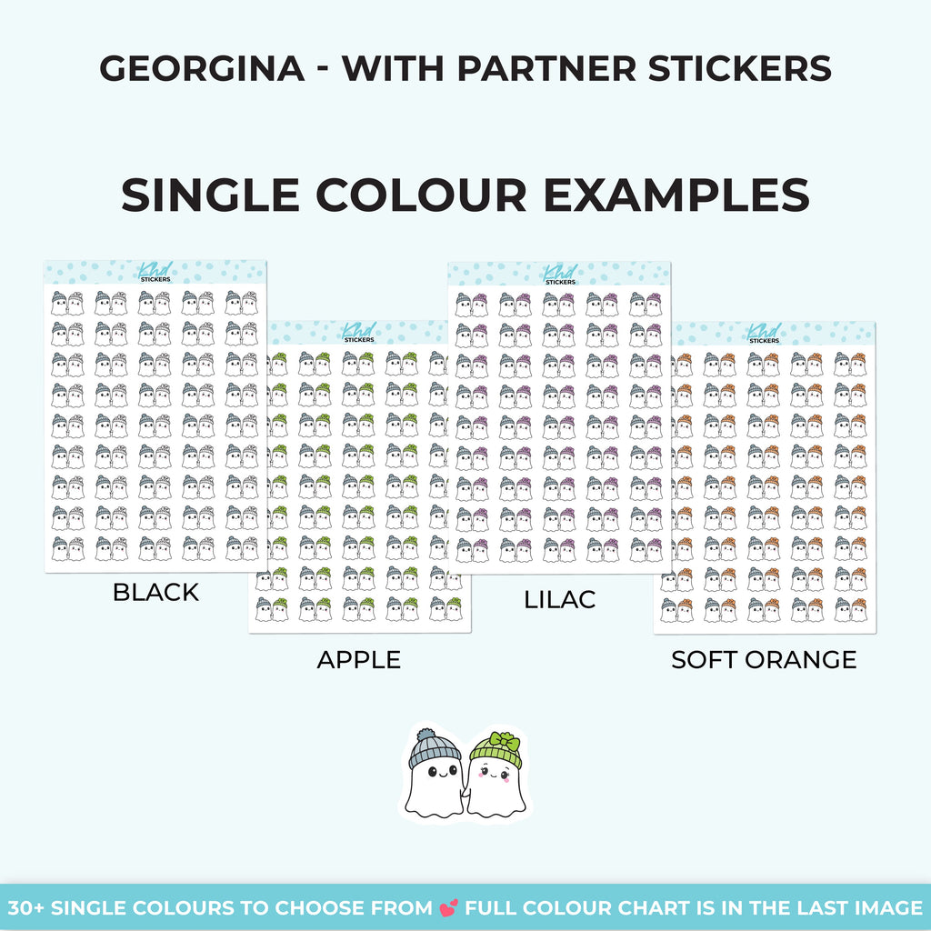 Georgina Ghost with Partner Stickers