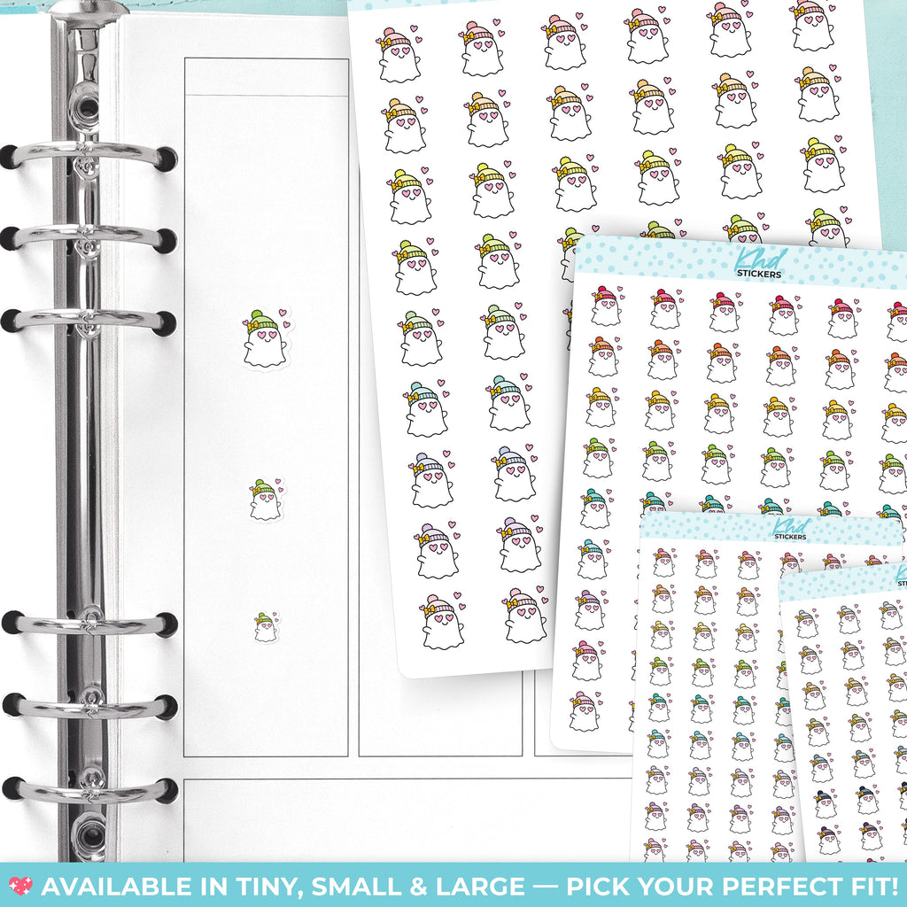 Georgina Ghost in Love Stickers