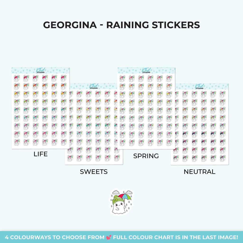 Georgina Ghost in the Rain Stickers
