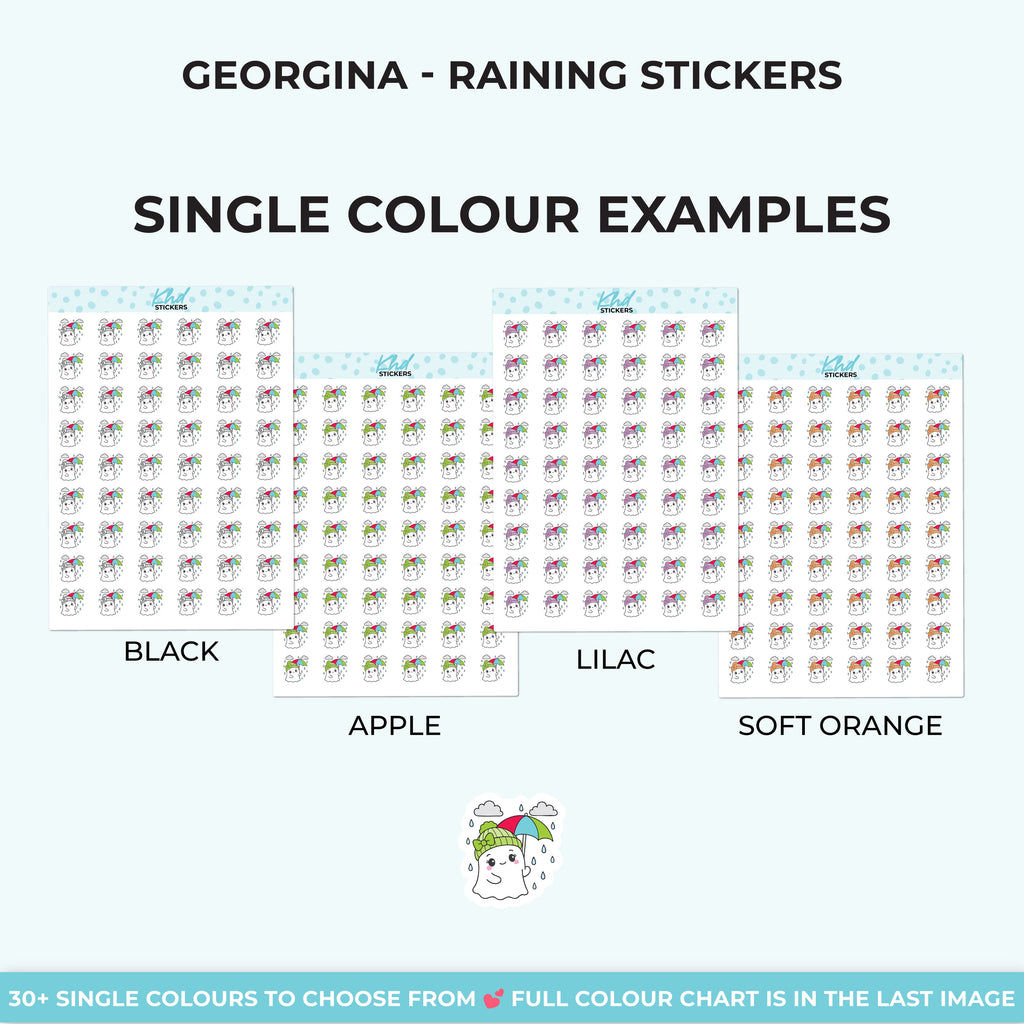 Georgina Ghost in the Rain Stickers