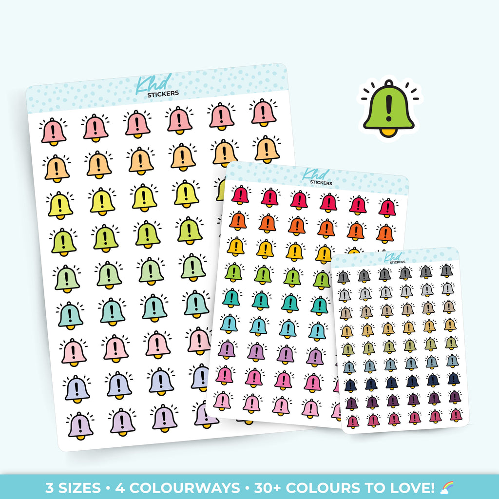 Alert - Bell Planner Stickers - image 1