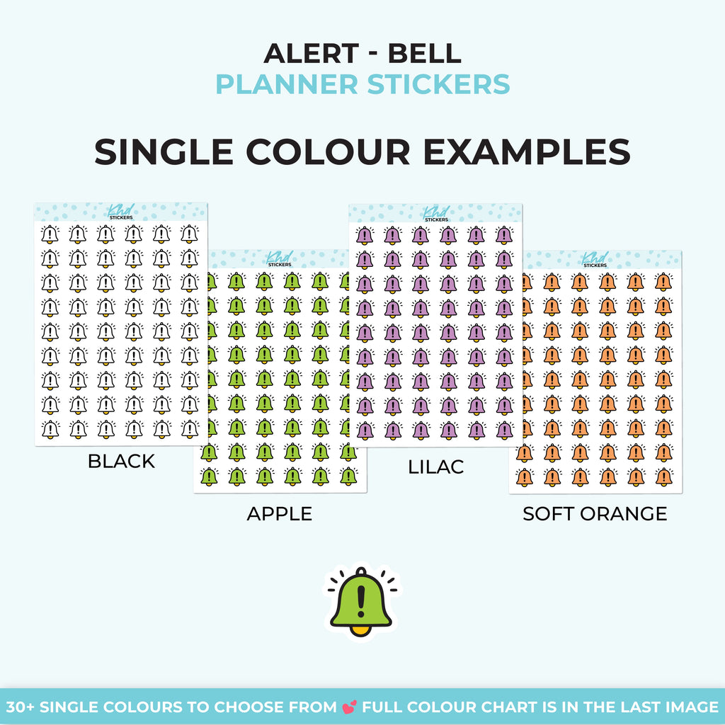 Alert - Bell Planner Stickers - image 5