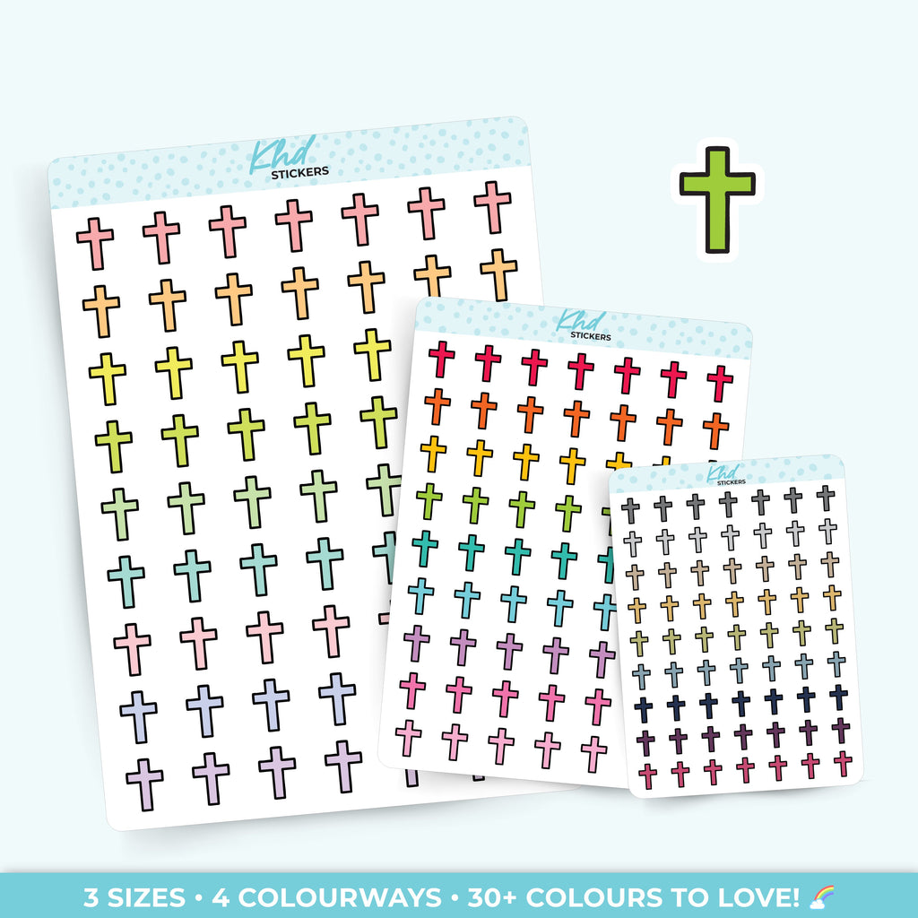 Crosses Planner Stickers - image 1