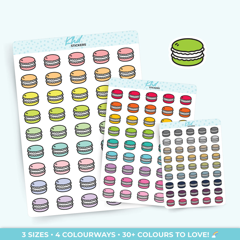 Macarons Planner Stickers - image 1