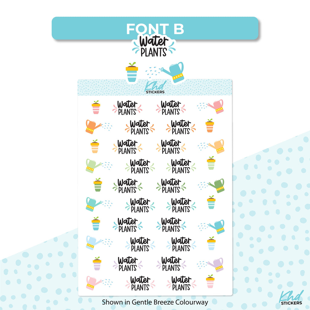 Water Plants Stickers