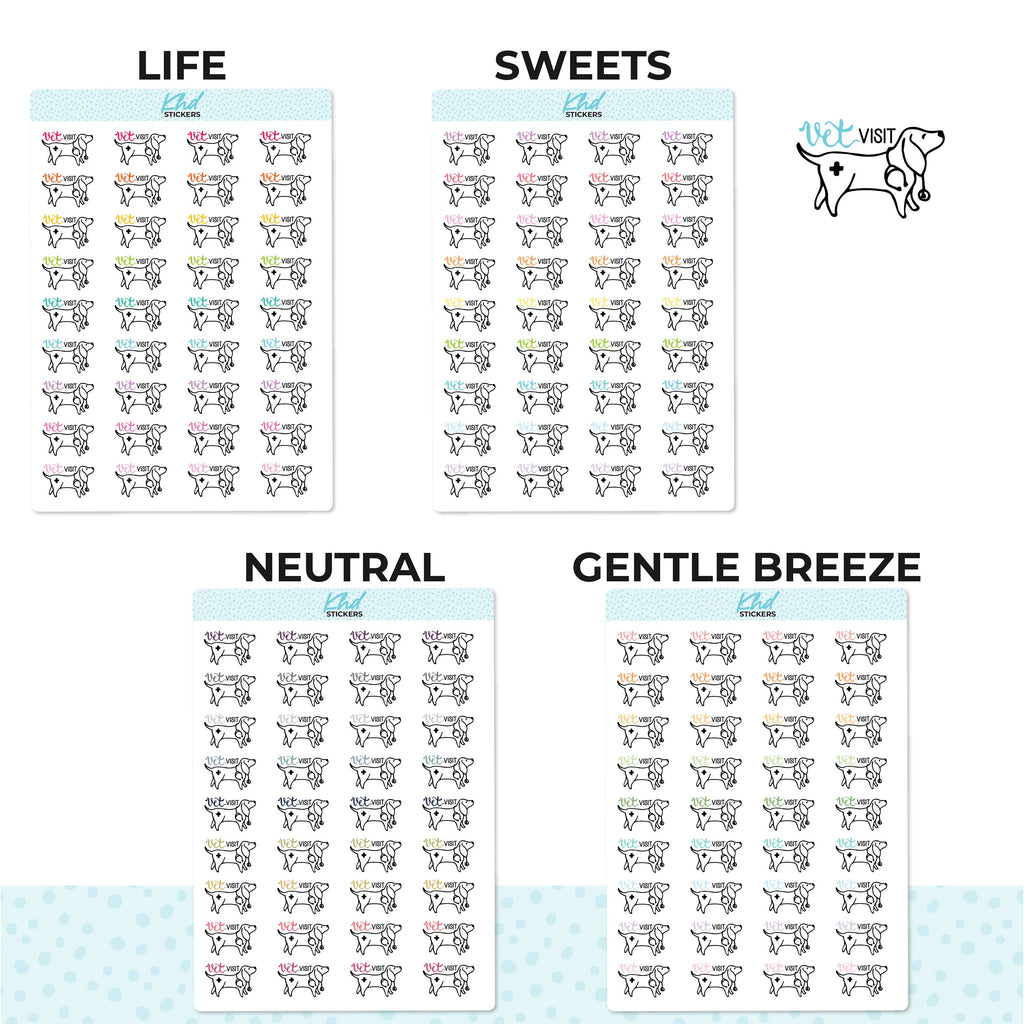 Dog Planner Stickers