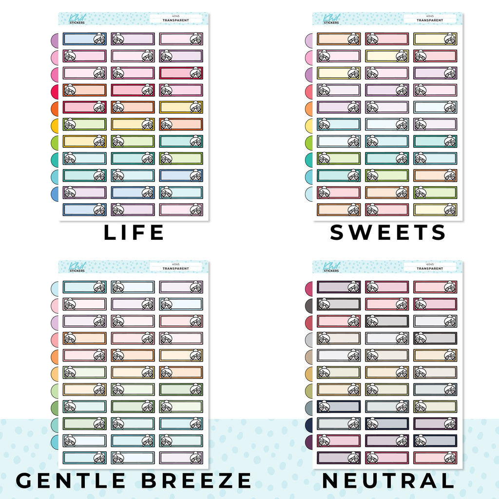 Planner Girl Leona Small Appointment Box Planner Stickers