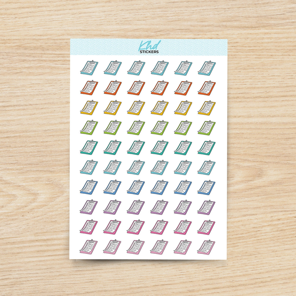 Today Clipboard Stickers