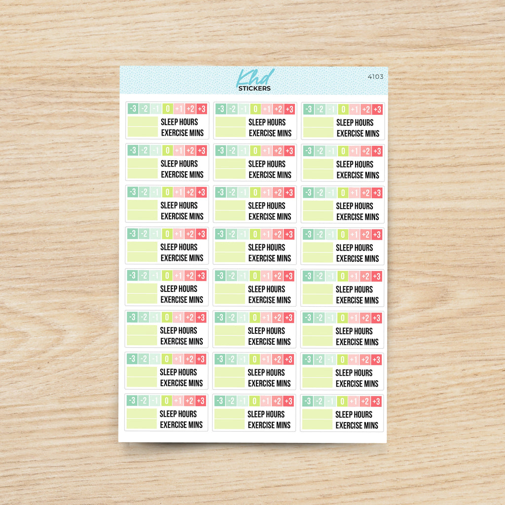 Mood Tracker Stickers