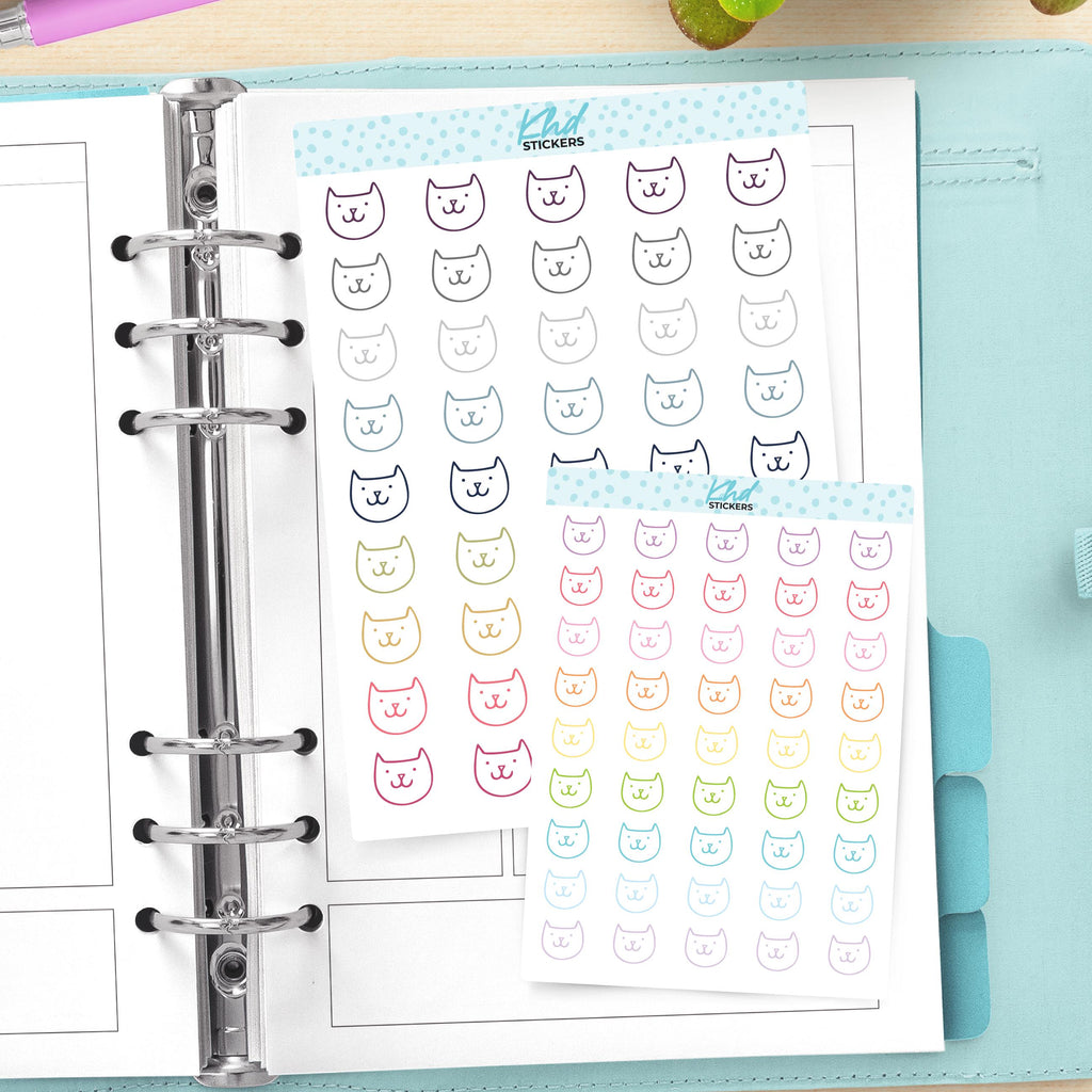 Cat Icon Stickers