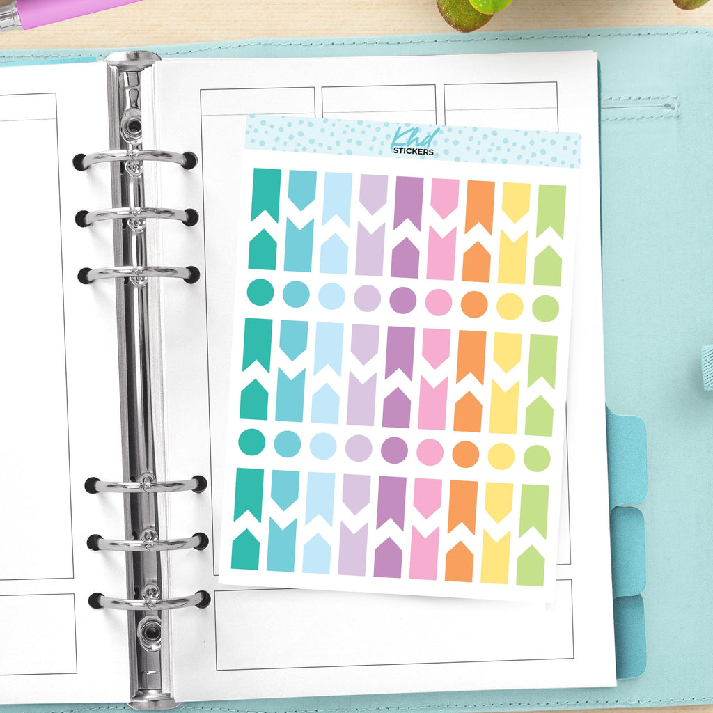 Mixed Arrow Planner Stickers