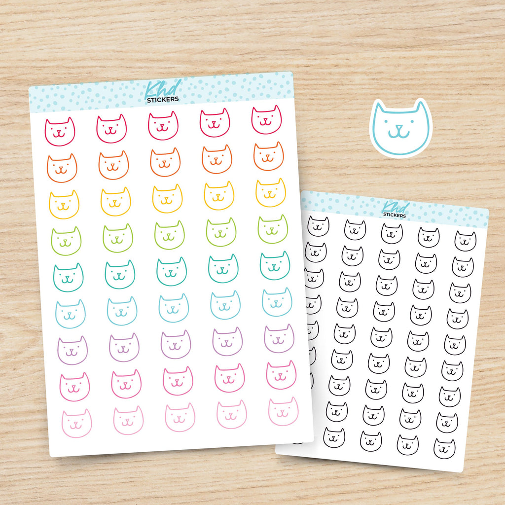 Cat Icon Stickers