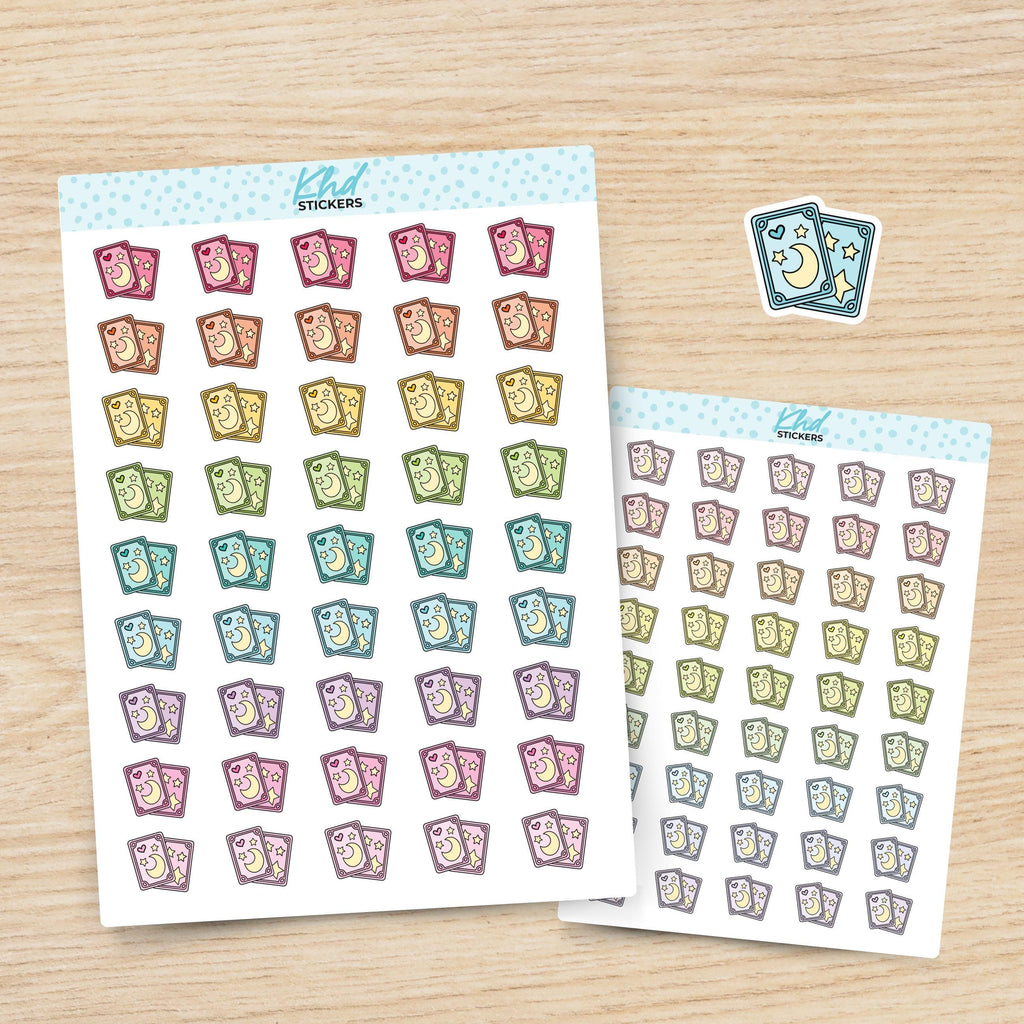 Tarot Card Icon Stickers