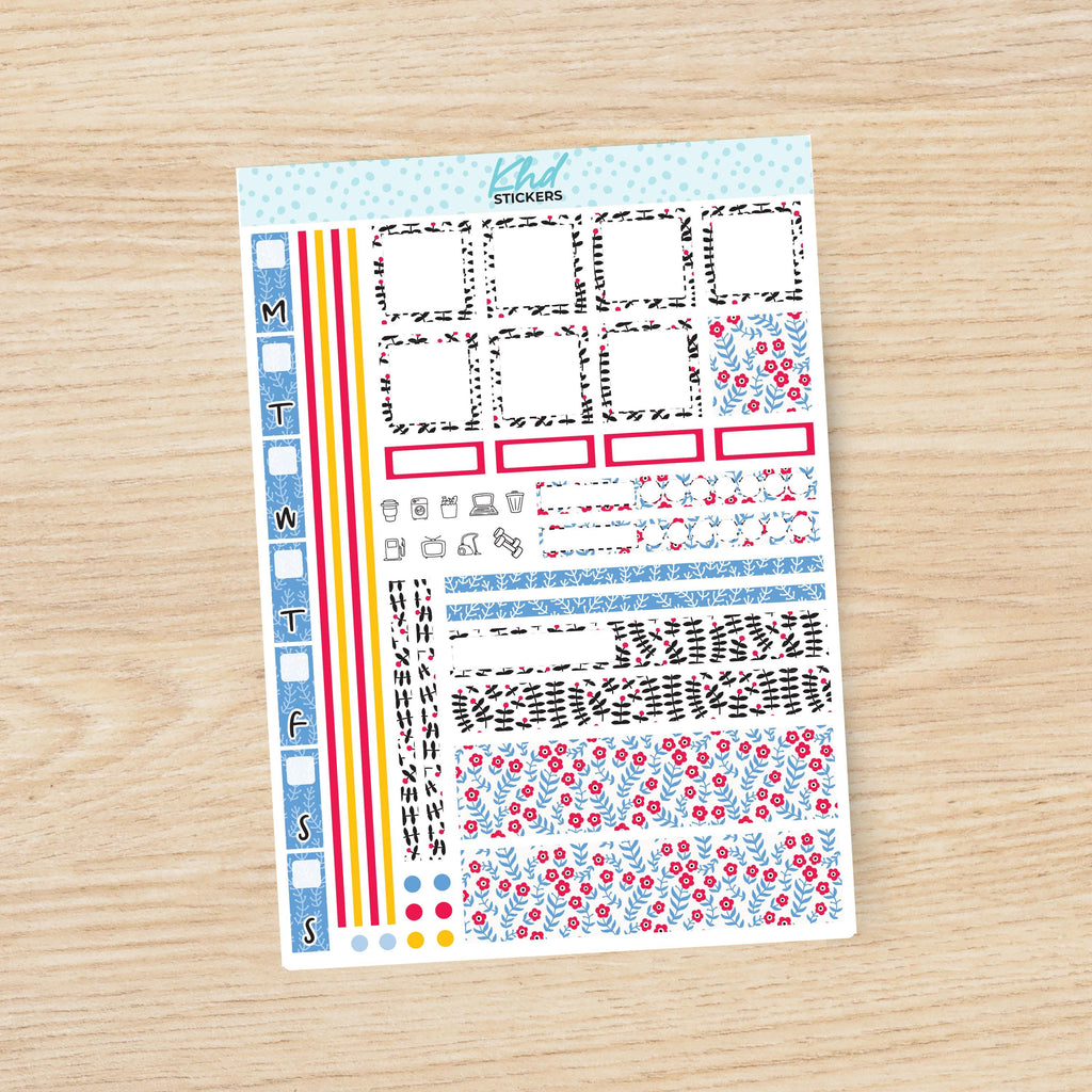 Up North Sticker kit to fit Hobonichi Weeks