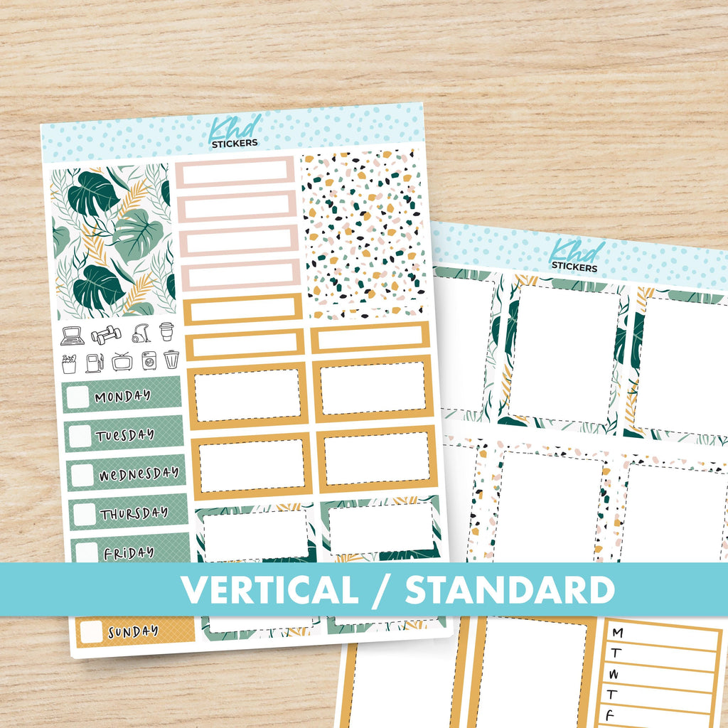 Tropical Planner Sticker Set, Set 47019