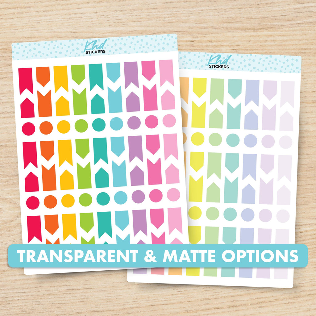 Mixed Arrow Planner Stickers